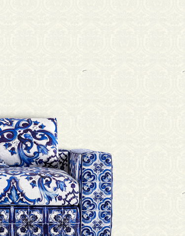 Домашен декор Dolce & Gabbana Floral Damask Wallpaper Бяло | TCW007TCAIBU0011, 1