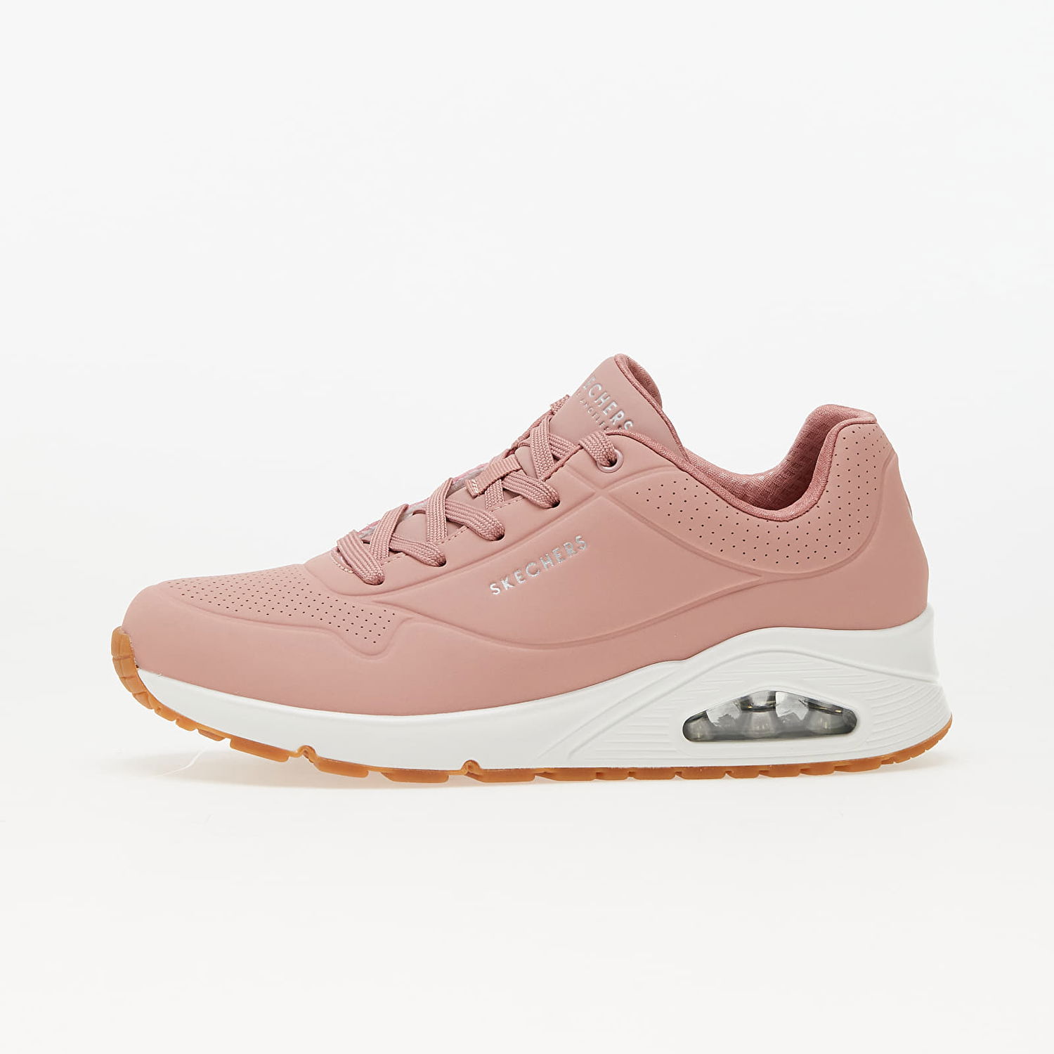 Кецове и обувки Skechers Uno - Stand On Air Rose Розово | 73690 ROS, 0