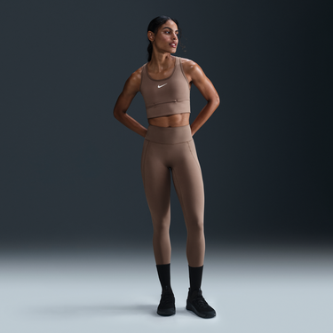 Потник Nike Nike Universa 7/8 High-Waisted Mid-Support Pocket Leggings Кафяво | HQ6813-233, 0