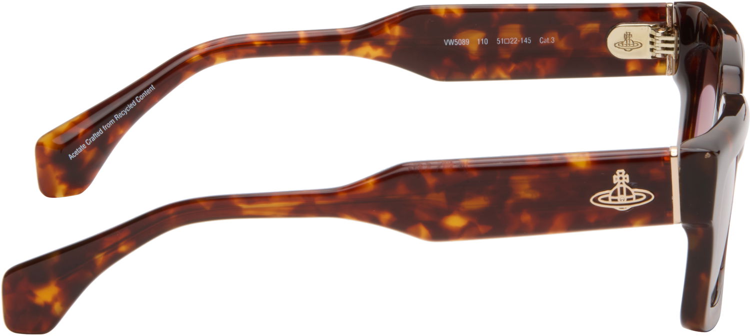 Слънчеви очила Vivienne Westwood Vivienne Westwood Costello Sunglasses Кафяво | VW508911051, 1