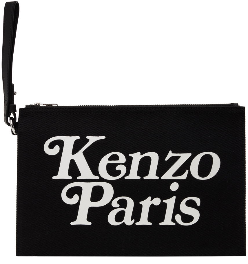 Дамска чанта KENZO Paris Large Pouch Черно | FE58PM902F35, 0
