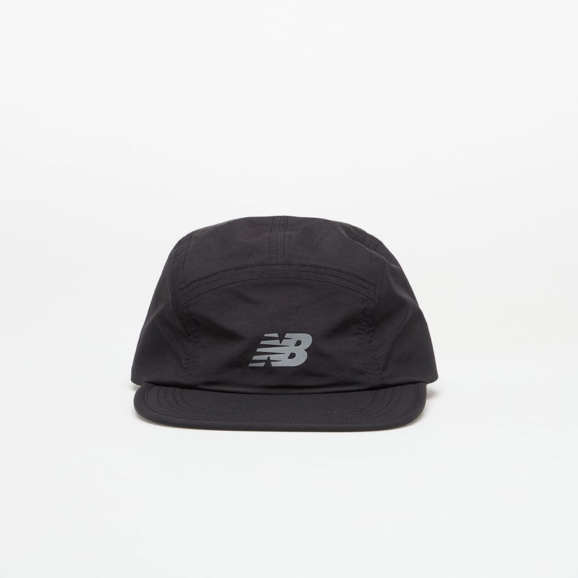 Шапка New Balance Five Panel Everyday Trainer Hat Черно | LAH41003BK