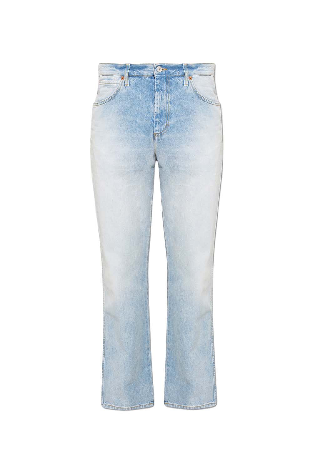 Дънки Gucci Straight leg Jeans Light Blue Синьо | 599944 XDB0L 4452, 0