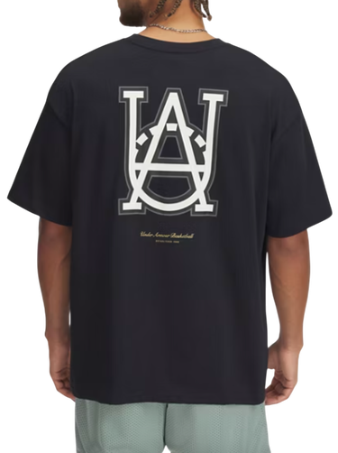Тениска Under Armour HWT Hoops Courtside T-Shirt Черно | 1390191-001, 1