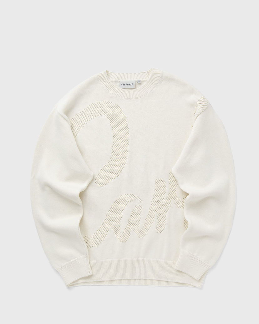 Пуловер Carhartt WIP Perla Knit Sweater Бяло | I035185-05.XX