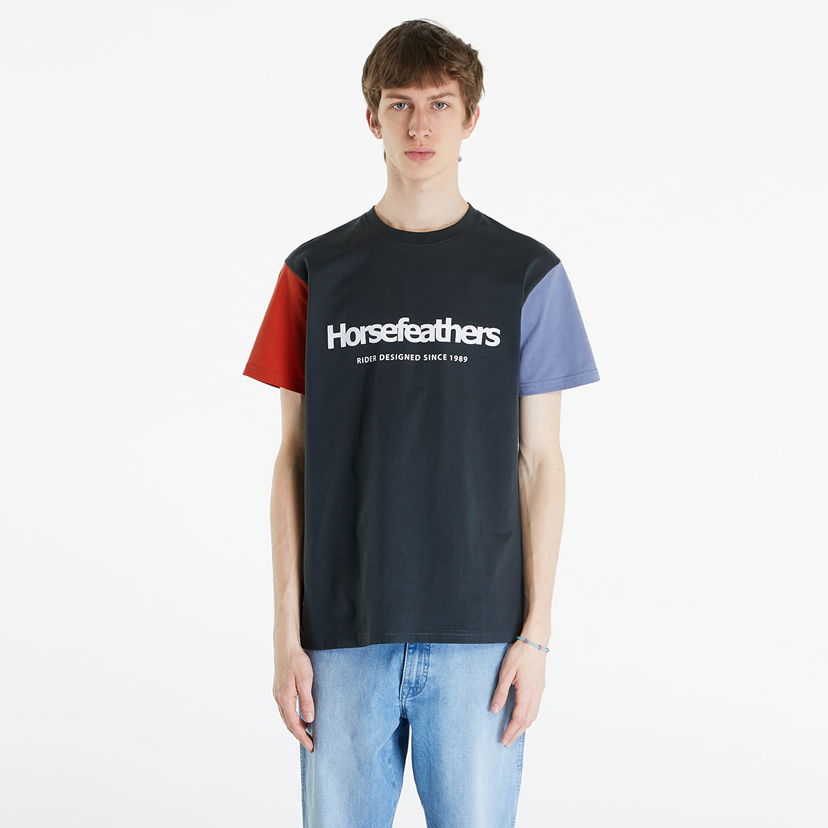 Тениска Horsefeathers Quarter T-Shirt Multicolor II Многоцветен | SM1178V