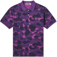 Поло тениска BAPE Color Camo Ape Head One Point Polo Лилаво | 001POJ801001M-PUR, 1