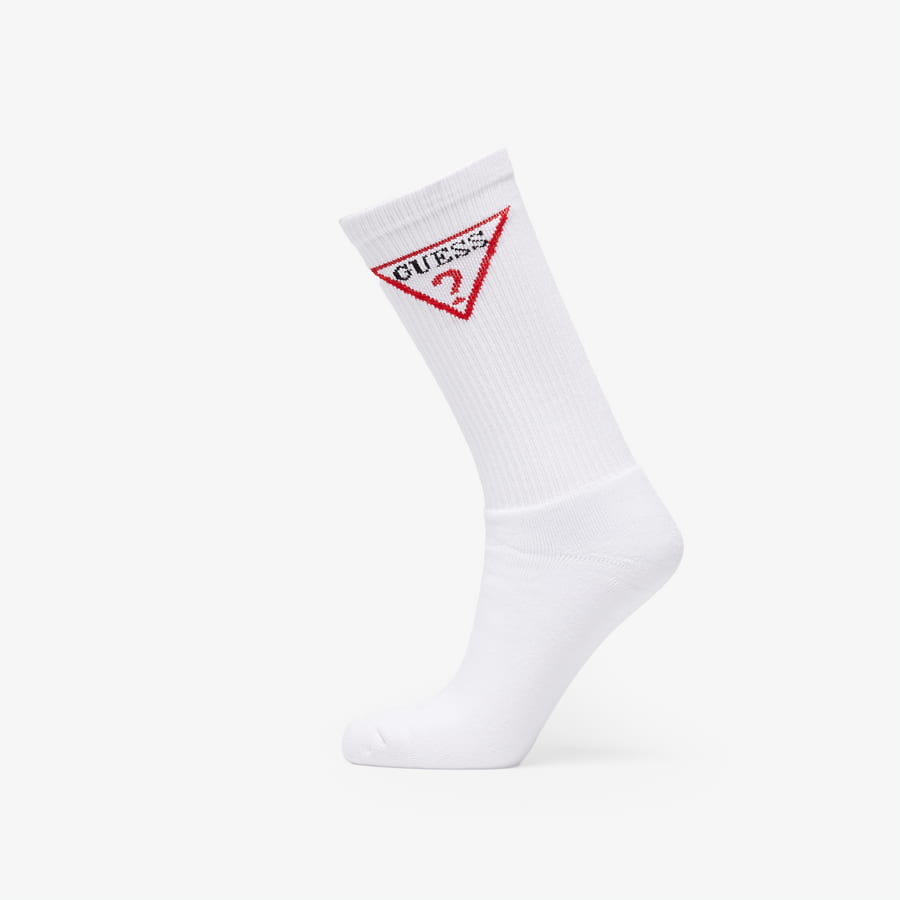 Чорапи GUESS Triangle Logo Crew Socks Бяло | MBRZ00K9WJ1-G011, 0