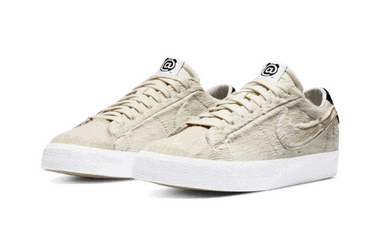 Кецове и обувки Nike SB Blazer Low SB x ''BE@RBRICK'' Бяло | CZ4620-200, 2