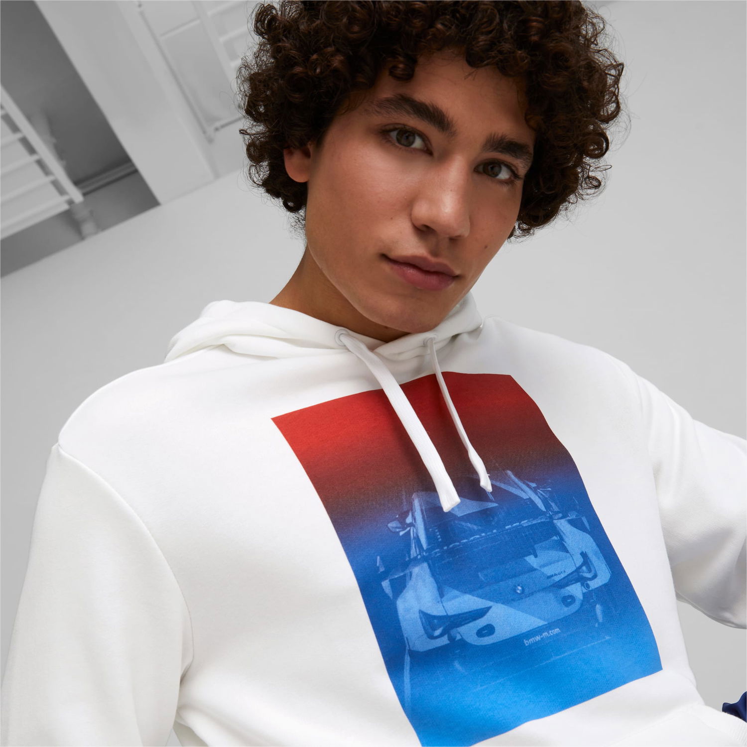 Суитчър Puma BMW M Motorsport ROAD TRIP Hoodie Бяло | 539991_02, 1