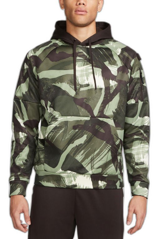 Суитчър Nike Hoodie Therma-FIT Зелено | dq6949-220, 0