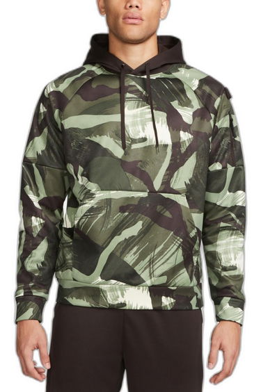 Суитчър Nike Hoodie Therma-FIT Зелено | dq6949-220, 0