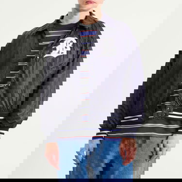 Яке бомбър BEAMS BEAMS Satin Varsity Jacket Тъмно синьо | 1118-3294-139-79, 2