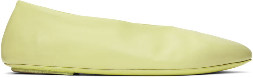 Кецове и обувки Marsèll Marsèll Sfoglia Ballerina Flats Жълто | MW8220 P011