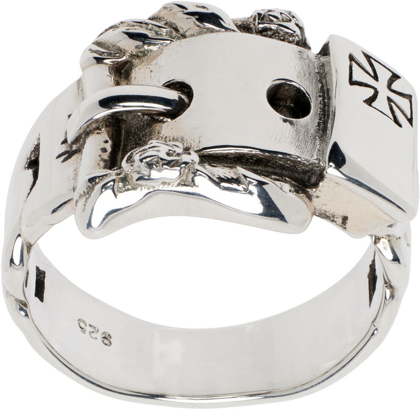 Пръстен Enfants Riches Déprimés Enfants Riches Déprimés Buckle Ring Металик | 140-222