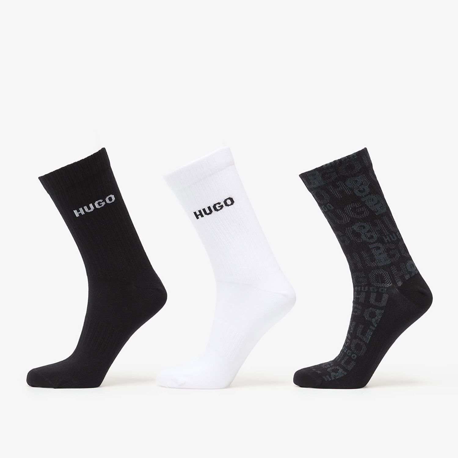 Чорапи BOSS 3-Pack Logo Piquet Socks Многоцветен | 50553208-001, 0