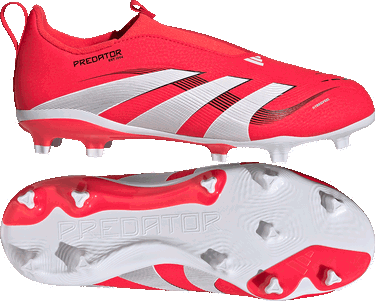 Кецове и обувки adidas Performance PREDATOR LEAGUE LL FG/MG Червено | id3753, 2