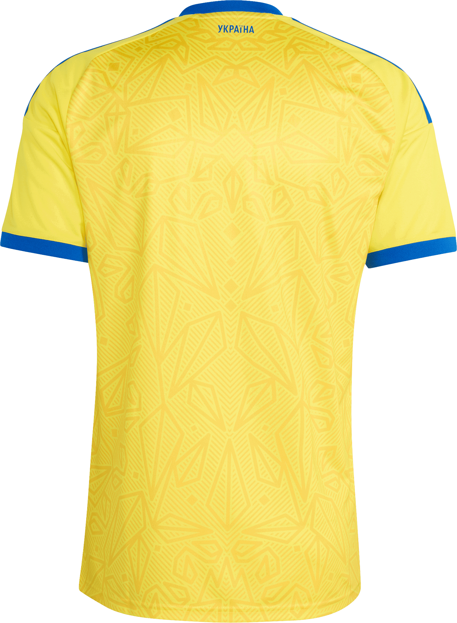 Фланелка adidas Performance Ukraine Home Jersey Жълто | JZ4622, 1