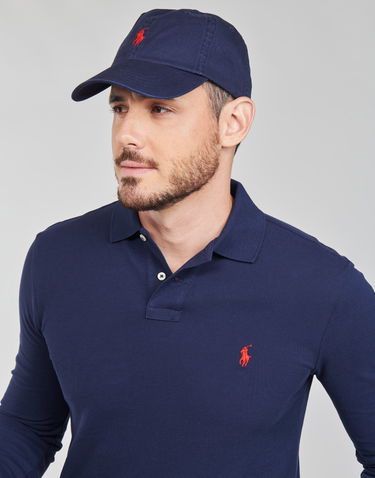 Тениска Polo by Ralph Lauren Long Sleeve T-shirt Тъмно синьо | 710681126038-NOS, 4