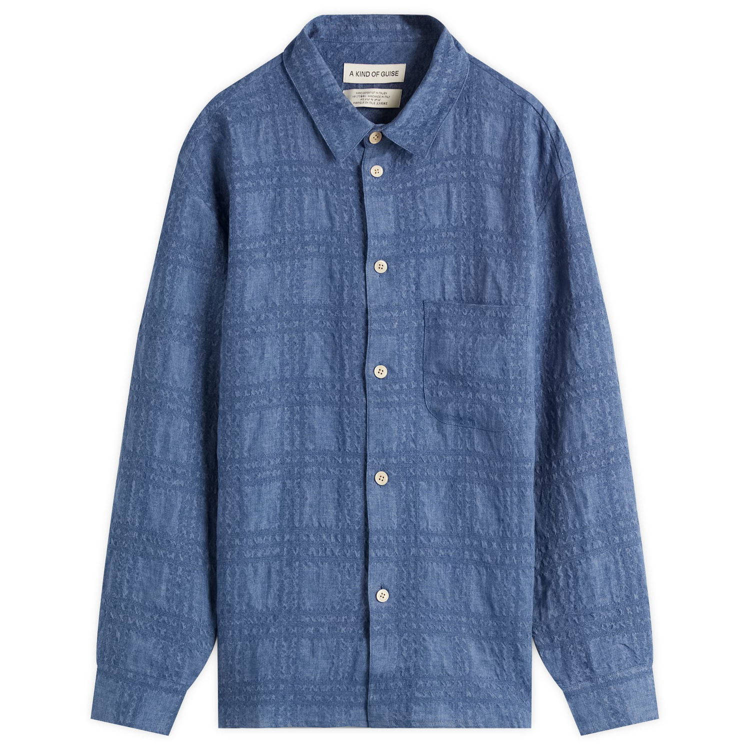 Риза A Kind of Guise A Kind of Guise Gusto Shirt, Size Large Синьо | 107-13601-746, 0