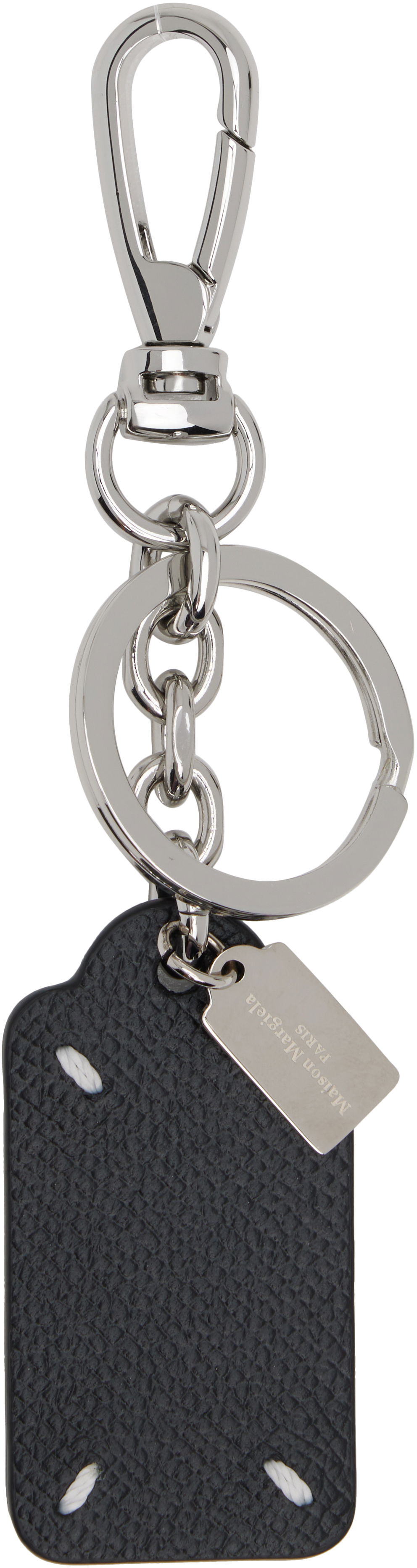 Ключодържатели Maison Margiela Maison Margiela Double Tag Keychain Черно | SA2UA0014 P4745, 1