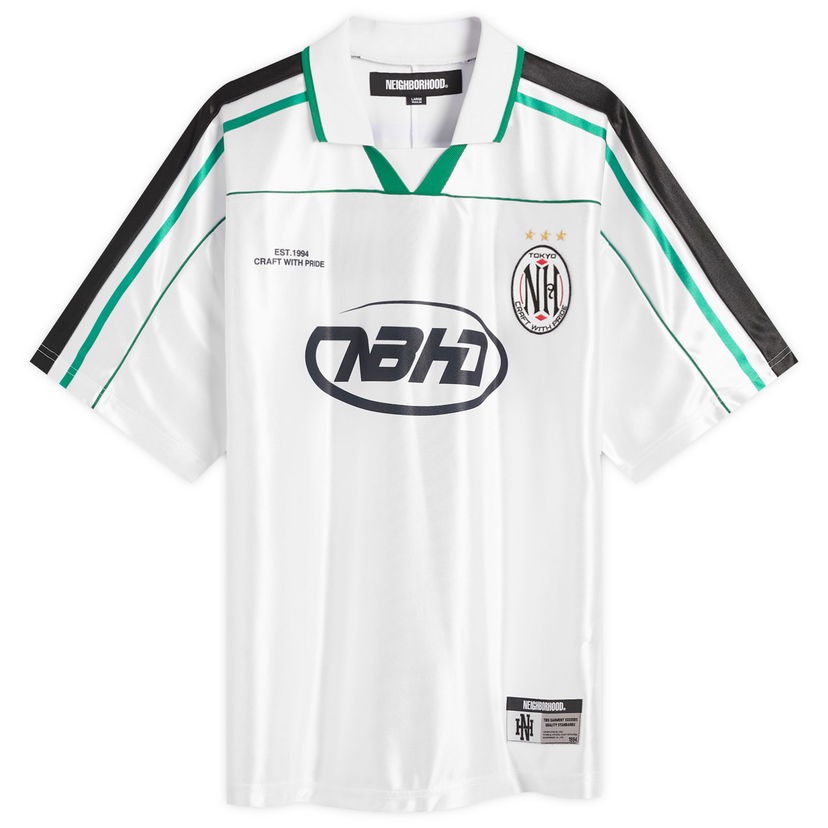 Фланелка Neighborhood Game Shirt, Size Large Бяло | 251FPNH-CSM16-WHT