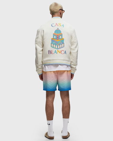 Яке бомбър Casablanca MAISON PASTELLE EMBROIDERED BOMBER JACKET Бежово | MPF24-OT-102-01, 1