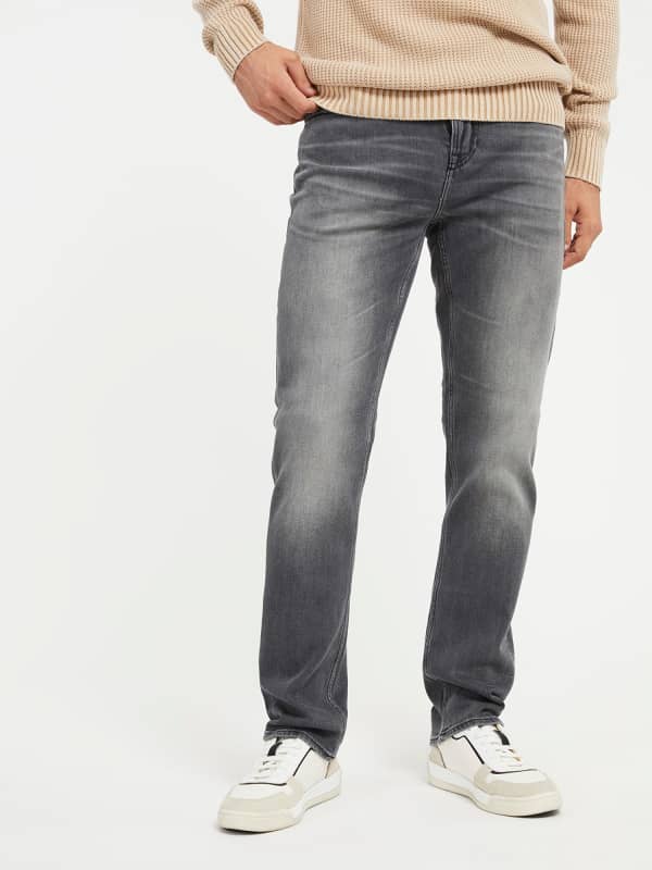 Дънки GUESS Slim Fit Denim Сиво | M2YAN2D4Q52, 0