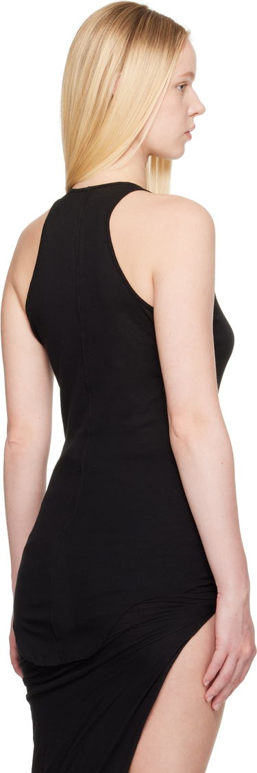 Потник Rick Owens Rick Owens Hollywood Basic Rib Tank Top Черно | RO01E7101 MR, 2