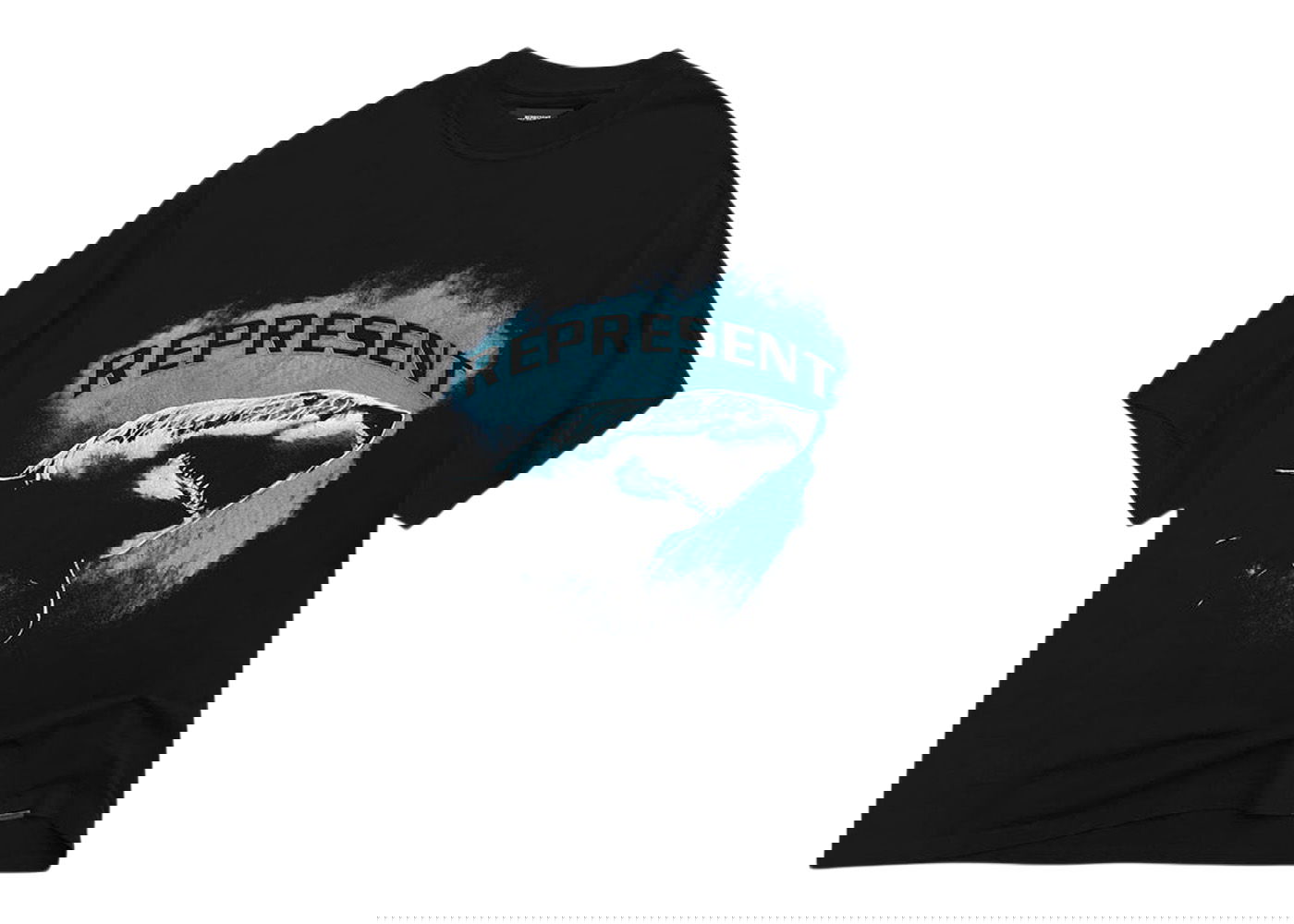 Тениска Represent Clo Represent Shark T-Shirt Black Черно | M05200-01, 0