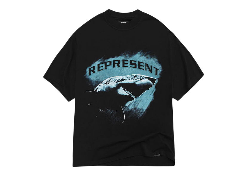 Тениска Represent Clo Represent Shark T-Shirt Black Черно | M05200-01