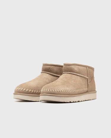 Кецове и обувки UGG Classic Ultra Mini Biarritz Boots Бежово | 1171538-MDSD, 2