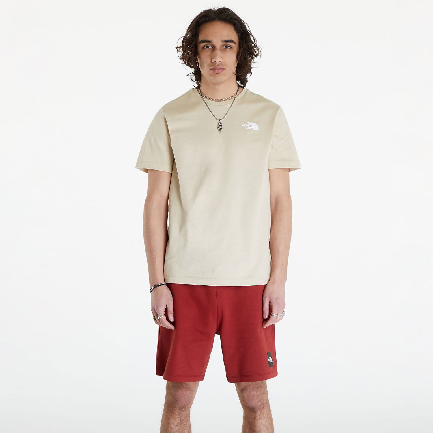 Тениска The North Face Redbox Tee Gravel Бежово | NF0A87NP3X41, 0