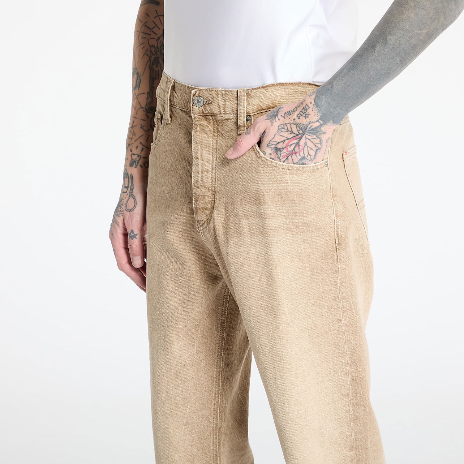 Дънки Tommy Hilfiger Tommy Jeans Otis Regular Straight Jeans W29/L32 Бежово | DM0DM21856 1CE, 1