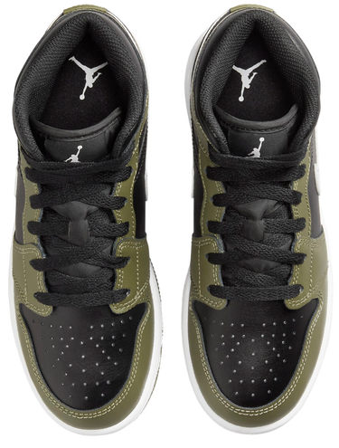 Кецове и обувки Jordan Air Jordan 1 Mid Зелено | DQ8423-092, 4