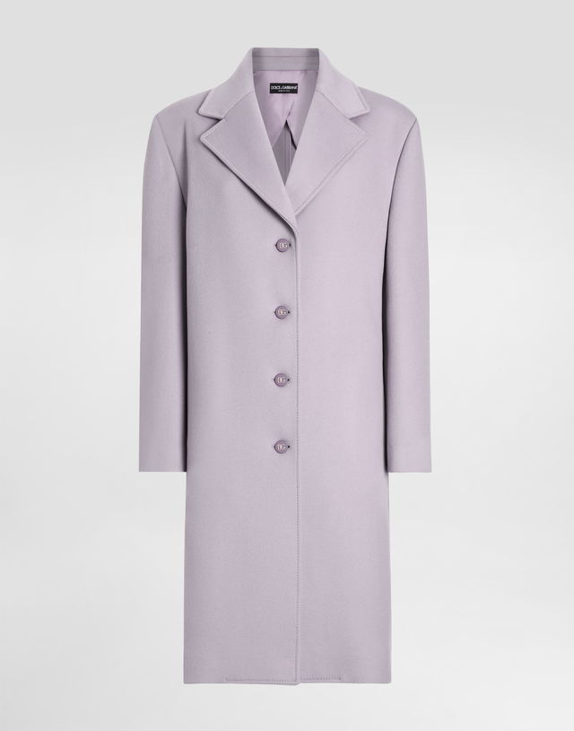 Dolce & Gabbana Single-breasted Cashmere Coat