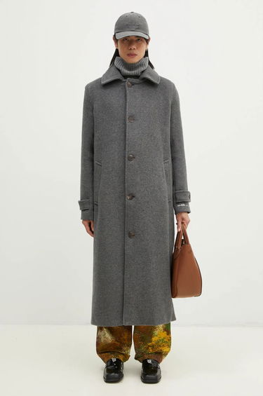 Палта Fiorucci Fiorucci Wool Coat Сиво | U01FMOCO244WO01GY01, 6