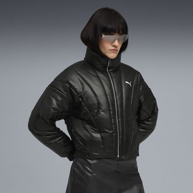 DARE TO Cropped Puffer Jacket