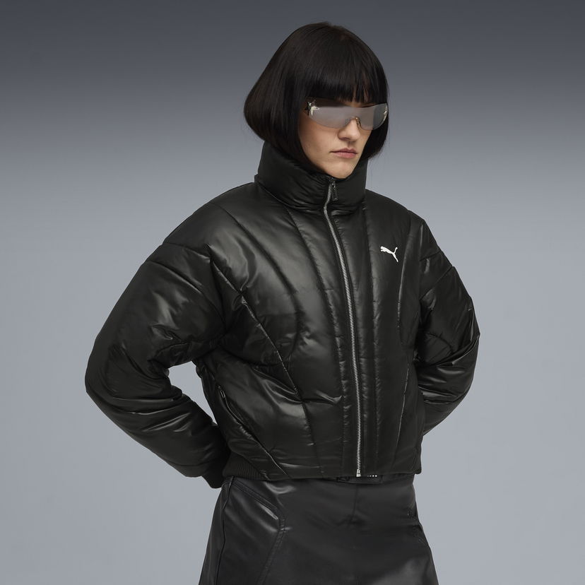 Пухо яке Puma DARE TO Cropped Puffer Jacket Черно | 632173_01