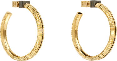 Обеци Balmain Balmain Perfume Hoop Earrings Жълто | EN0XK486MBEL, 1