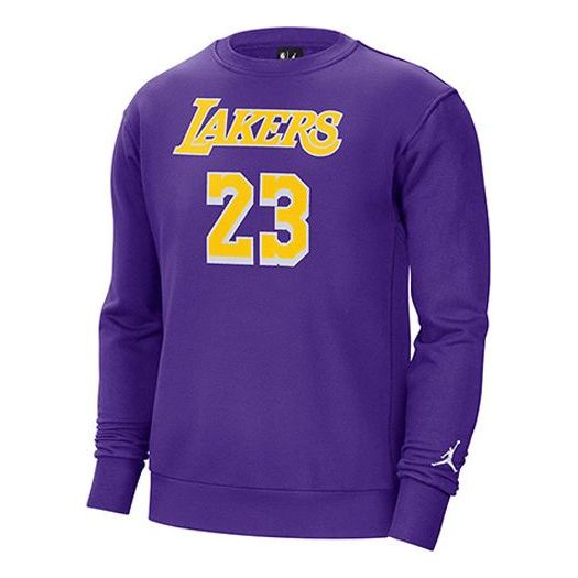 Суитчър Jordan Los Angeles Lakers Fleece Sweatshirt Лилаво | CN1052-504