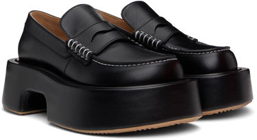 Облекло JW Anderson JW Anderson Leather Platform Loafers Черно | FW0169-LA0020, 3