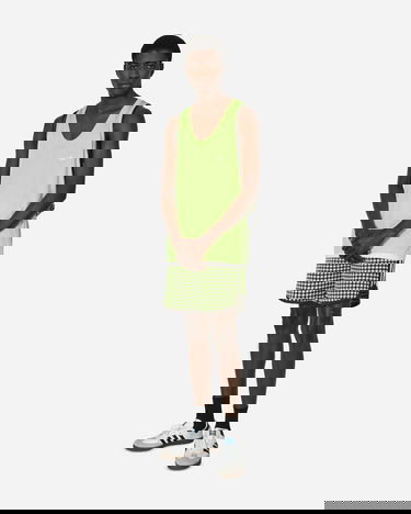 Къси панталони adidas Originals Wales Bonner Crochet Жълто | IY2048, 4