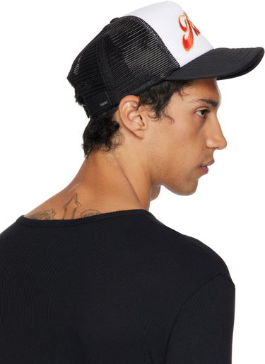 Шапка с козирка AMIRI AMIRI Groovy Trucker Cap Черно | AMHATR1041, 2