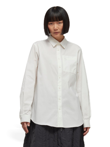 Риза Y-3 Classic Chest Logo Button-Down Shirt Бяло | HB1696