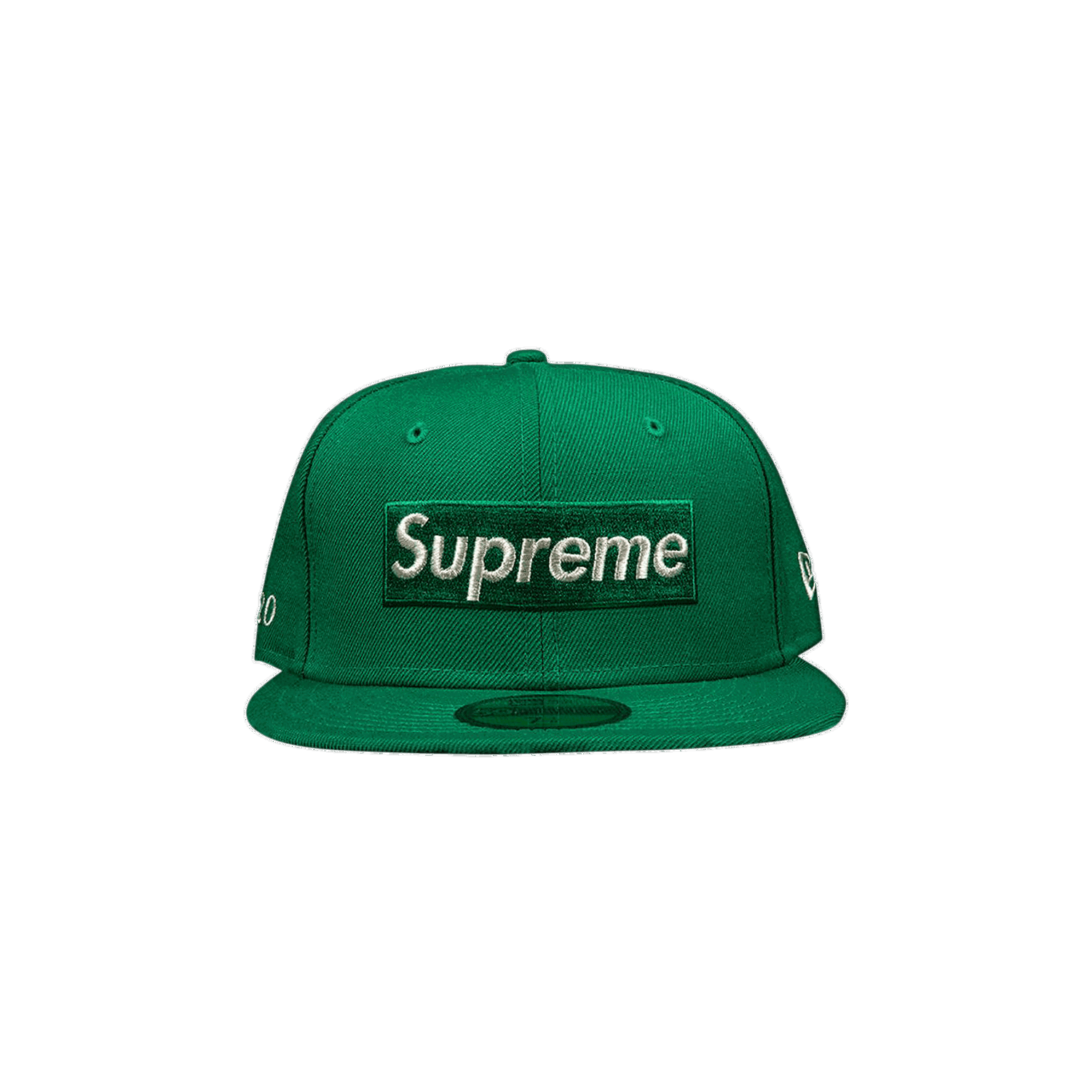 Шапка с козирка Supreme $1M Metallic Box Logo New Era Зелено | SS20H21 GREEN, 0