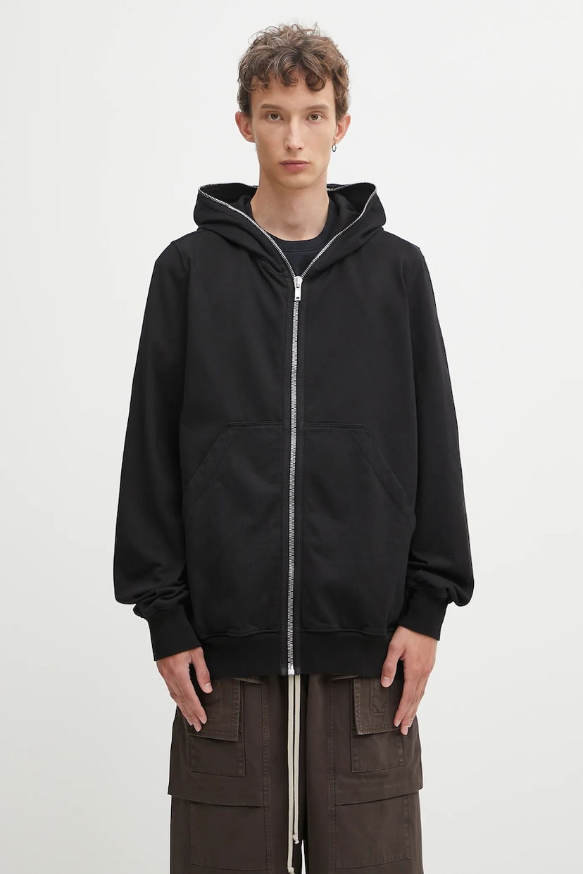 Суитчър Rick Owens Rick Owens DRKSHDW Jumbo Gimp Hoodie Черно | DU02E7283.RIG