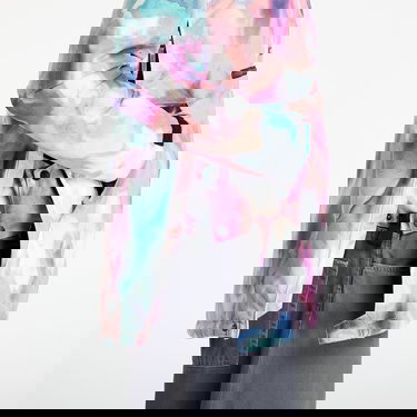 Яке Horsefeathers Fiora Swirl Print Hooded Anorak Jacket Многоцветен | OW230A, 3