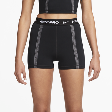 Къси панталони Nike Pro Dri-FIT High-raised 3in Shorts Черно | fb5450-010, 3