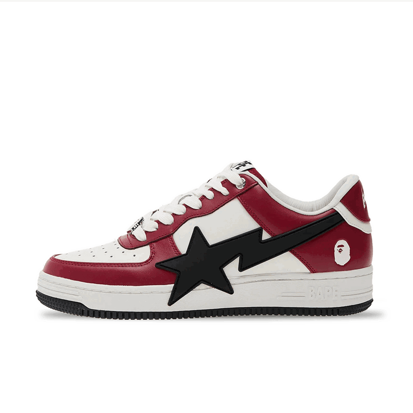 Кецове и обувки BAPE Bape Sta Os 2 M2 "Red" Бургунди | 001FWK701309MRED